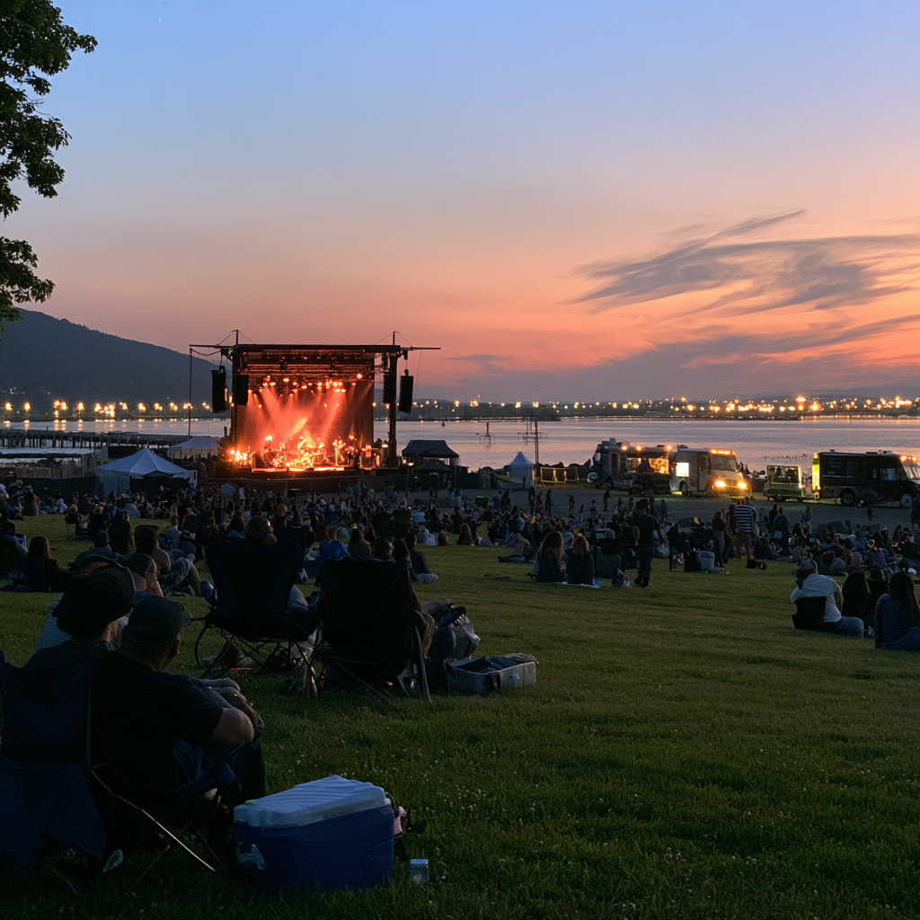 Artist rendering of Bowline Point Park